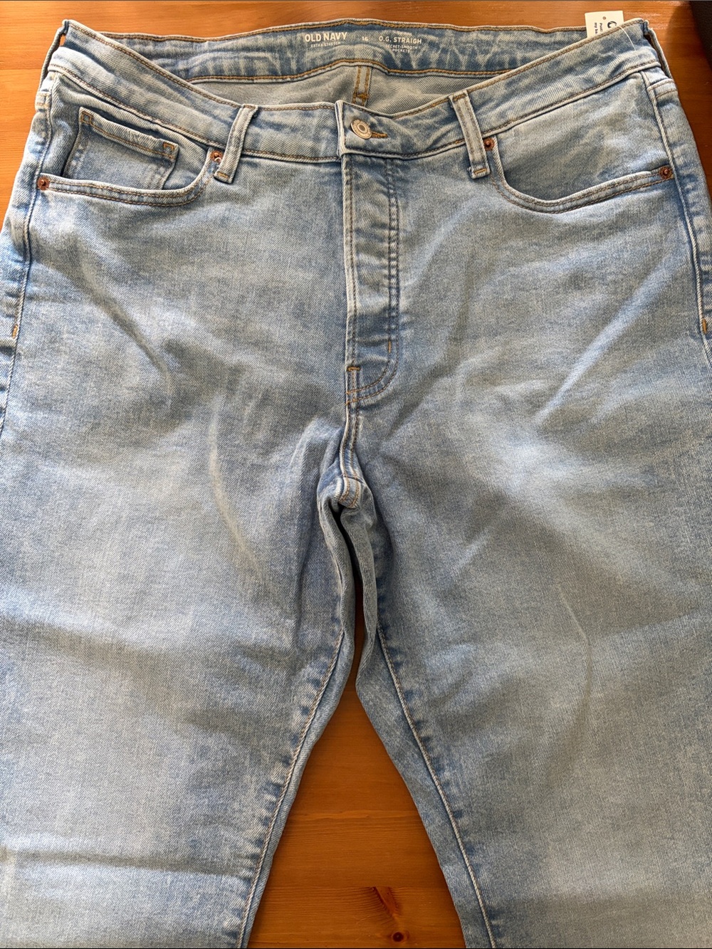 Old Navy High Rise OG Straight Leg Jeans - Picture 3 of 3